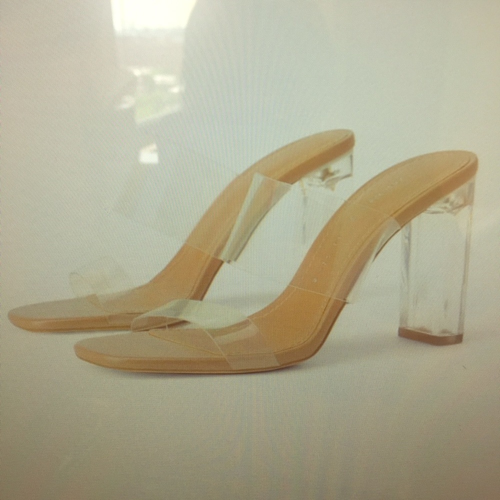 Zara clear sandal